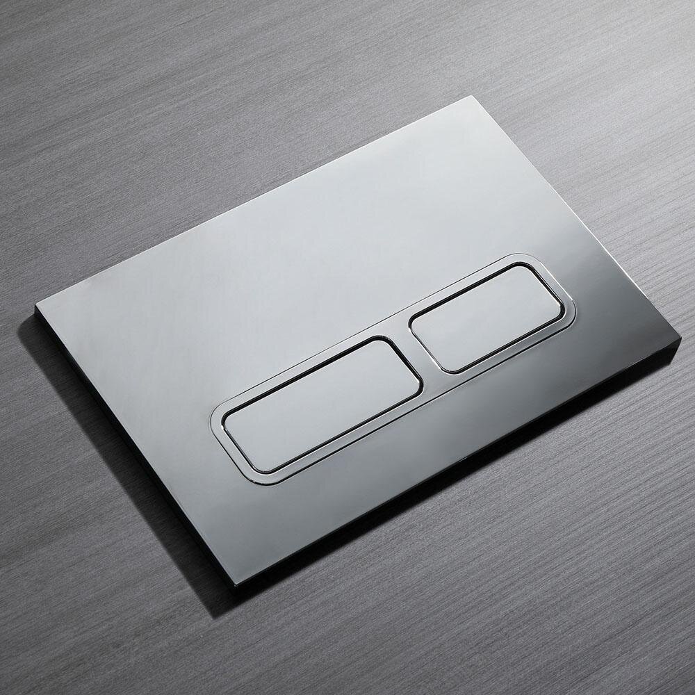 Изображение товара Клавиша смыва Veconi Flush FLV13-C механическая хром для унитаза