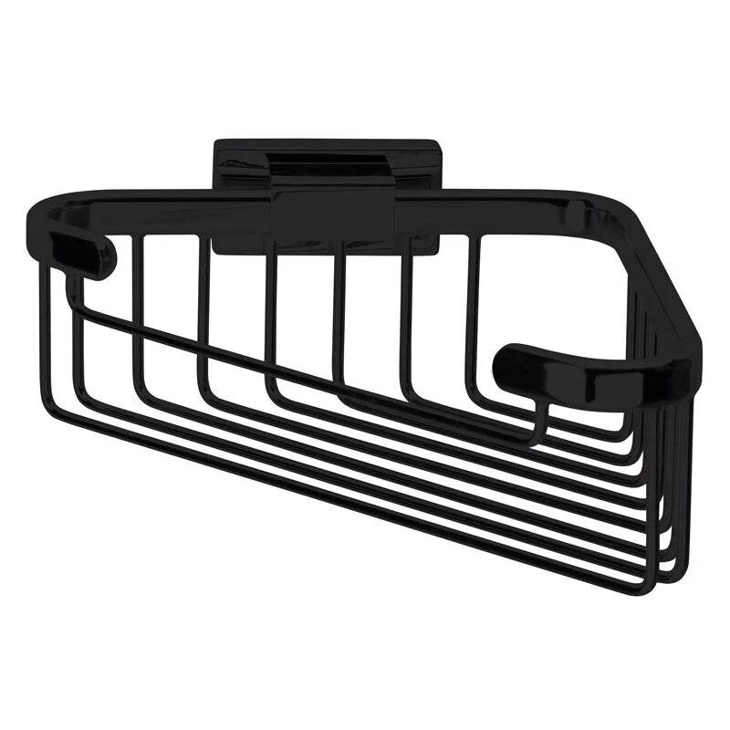 Изображение товара Угловая корзинка-полочка Inda Lea A18310NE, цвет черный матовый