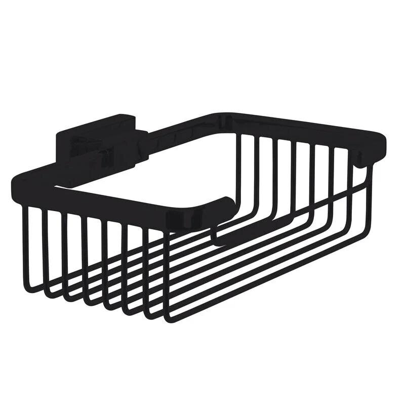 Изображение товара Корзинка-полочка Inda Lea A18510NE, 20 см, цвет черный матовый