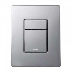 Изображение товара Клавиша смыва Abber AC0123, пневматическая, хром глянцевый