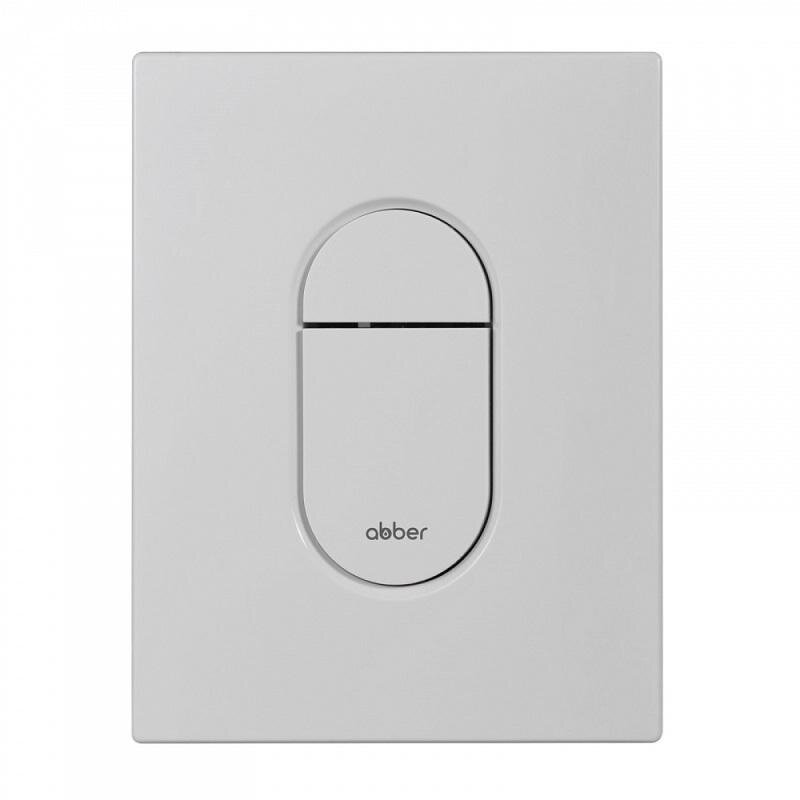 Изображение товара Клавиша смыва Abber AC0124MW, пневматическая, белый матовый Изображение товара Клавиша смыва Abber AC0124MW, пневматическая, белый матовый