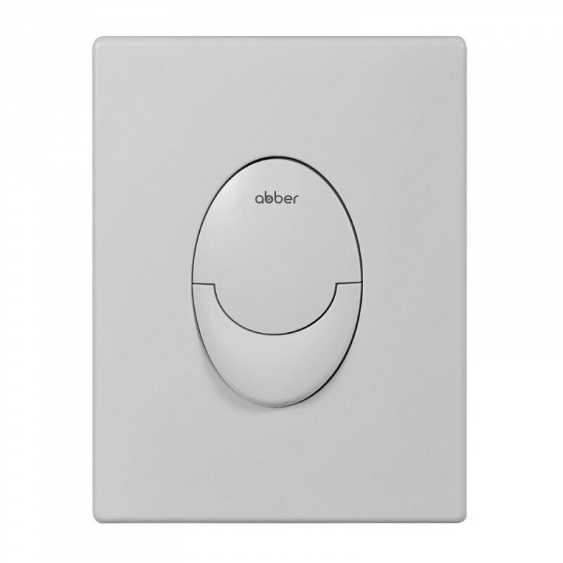 Изображение товара Клавиша смыва Abber AC0125MW пневматическая белый матовый