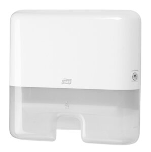 Изображение товара Мини-диспенсер Tork Elevation Xpress 552100 Н2 для листовых полотенец сложения Multifold, белый