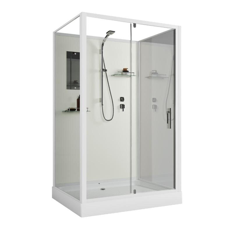 Изображение товара Душевая кабина Niagara Standart с низким поддоном 120x90 см стекло прозрачное