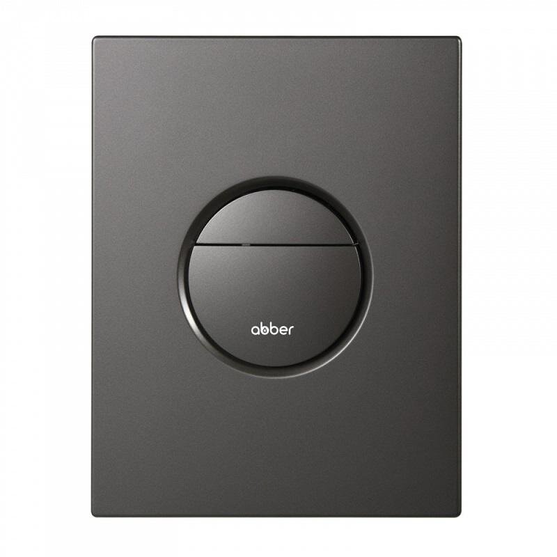 Изображение товара Клавиша смыва Abber AC0126NG пневматическая никель для унитаза Германия