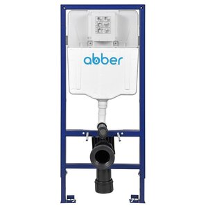 Изображение товара Инсталляция Abber AC0108 для подвесного унитаза, пневматическая