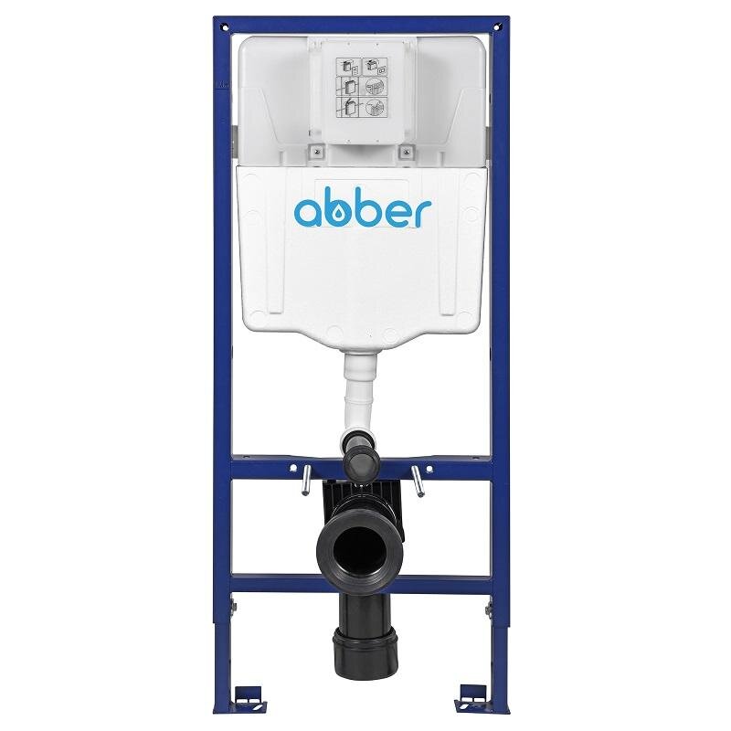 Изображение товара Инсталляция Abber AC0108 для подвесного унитаза, пневматическая, Германия Изображение товара Инсталляция Abber AC0108 для подвесного унитаза, пневматическая, Германия