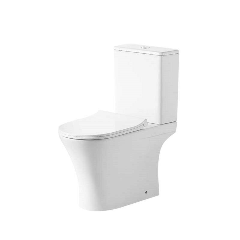 Изображение товара Напольный унитаз Grossman Classic GR-4465SQ безободковый торнадо белый