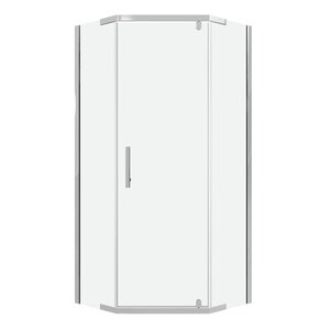 Изображение товара Душевой уголок Niagara Eco NG-1009-14D, 90 х 90 см, стекло прозрачное, профиль хром 
