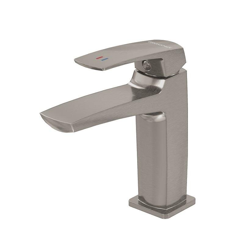 Изображение товара Смеситель Grossman Mercury 510.K35.10.120, для раковины, брашированный никель Изображение товара Смеситель Grossman Mercury 510.K35.10.120, для раковины, брашированный никель