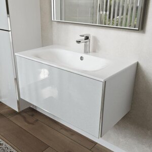 Изображение товара Тумба с раковиной Terminus Vega VEG10801900301OSL, 80 см, подвесная, цвет белый Изображение товара Тумба с раковиной Terminus Vega VEG10801900301OSL, 80 см, подвесная, цвет белый