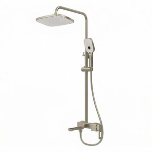 Изображение товара Душевая система Grossman Pragma 500.K35.03.120, цвет брашированный никель