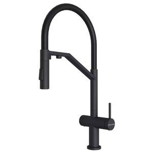 Изображение товара Смеситель для кухонной мойки Paulmark Zender Ze213155-AN, с подключением к фильтру питьевой воды, антрацит