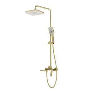 Изображение товара Душевая система Grossman Mercury 500.K35.10.320, цвет золото сатиновый