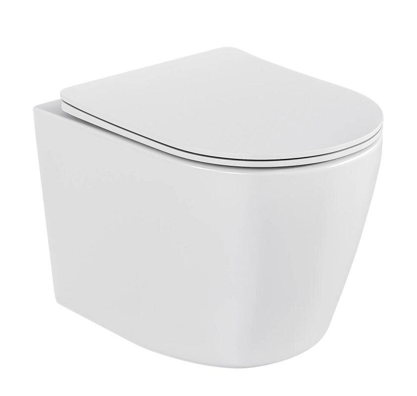 Изображение товара Подвесной безободковый унитаз Hansmann Keramik Round New Торнадо УНИ0029