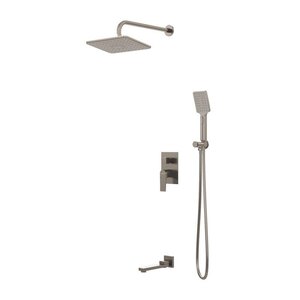 Изображение товара Душевая система Grossman Classic 501.K35.04.120, цвет брашированный никель