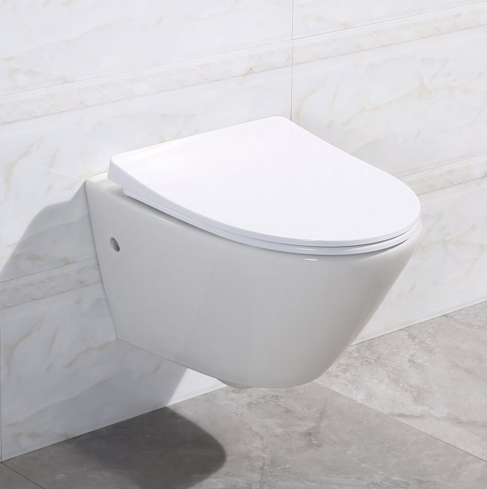 Изображение товара Подвесной безободковый унитаз BelBagno Alpha BB300CHR - гигиеничный и экономичный Изображение товара Подвесной безободковый унитаз BelBagno Alpha BB300CHR - гигиеничный и экономичный