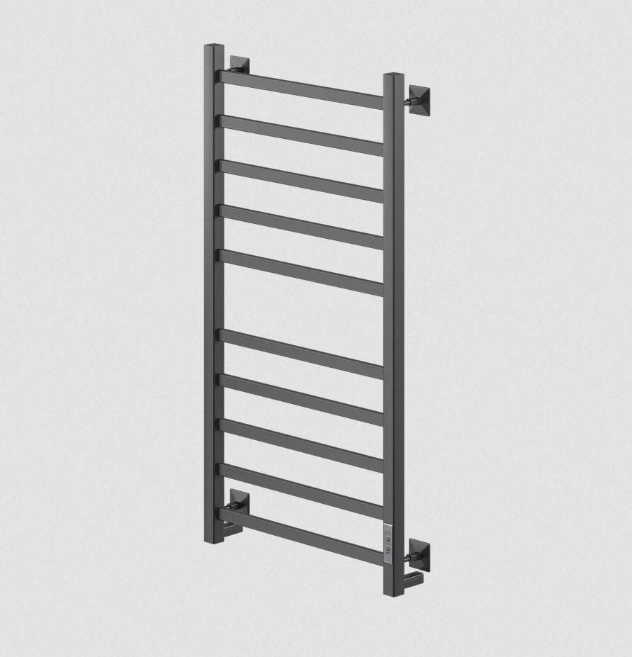 Изображение товара Veconi Barro-A B10050B-A — электрический полотенцесушитель 50x100 см, черный