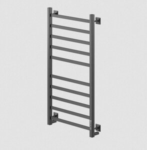 Изображение товара Полотенцесушитель электрический Veconi Barro-A B10050GR-A, ширина 50 см, высота 100 см, диммер справа, графит брашинг