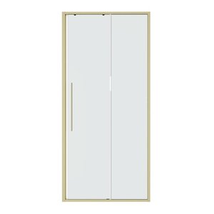 Изображение товара Душевая дверь в нишу Niagara Nova NG-44-9ASG, 90 см, стекло прозрачное, профиль золото сатин