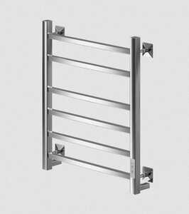 Изображение товара Veconi Barro-B B6050CH-B - полотенцесушитель 50x60 см, 107 Вт, хром