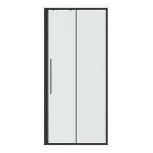 Изображение товара Душевая дверь в нишу Niagara Nova NG-34-9AGR, 90 см, стекло прозрачное, профиль графит матовый