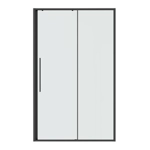 Изображение товара Душевая дверь в нишу Niagara Nova NG-34-13AGR, 130 см, стекло прозрачное, профиль графит матовый