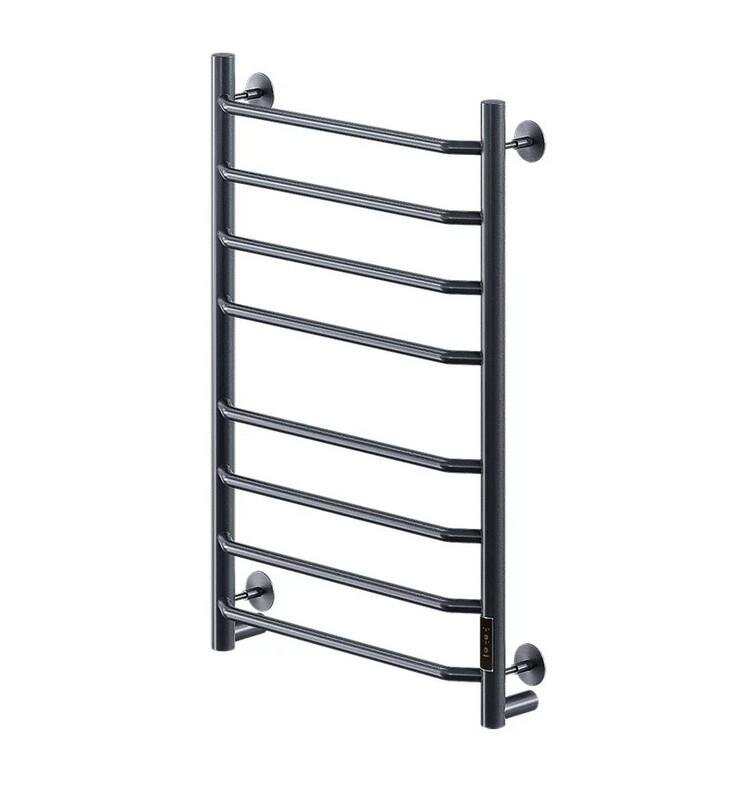 Изображение товара Полотенцесушитель электрический Veconi Cantu-A C8050GR-A, ширина 50 см, высота 80 см, диммер справа, графит брашинг