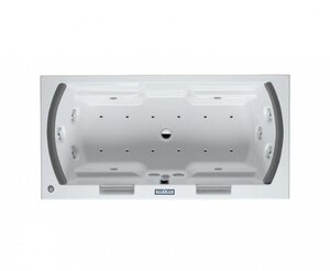 Изображение товара Гидромассажная ванна Riho Lisa 180x90 см акрил с системой гидромассажа и подсветкой