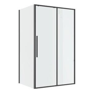 Изображение товара Душевой уголок Niagara Nova NG-34-11AGR-A100GR-34, 110 х 100 см, стекло прозрачное, профиль графит матовый