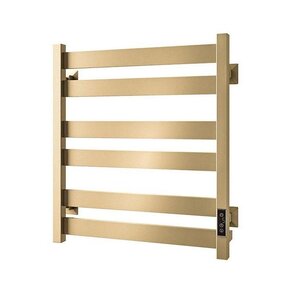 Изображение товара Полотенцесушитель электрический Veconi Piatto P6050G, ширина 50 см, высота 60 см, диммер справа, золото матовое Изображение товара Полотенцесушитель электрический Veconi Piatto P6050G, ширина 50 см, высота 60 см, диммер справа, золото матовое