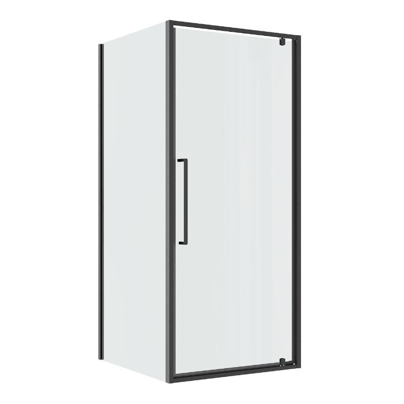 Изображение товара Душевой уголок Niagara Nova NG-35-8AGR-A80GR-34 80x80 см стекло прозрачное профиль графит матовый