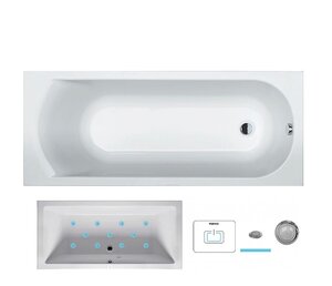Изображение товара Ванна гидромассажная Riho Miami 160 x 70 см, AIR