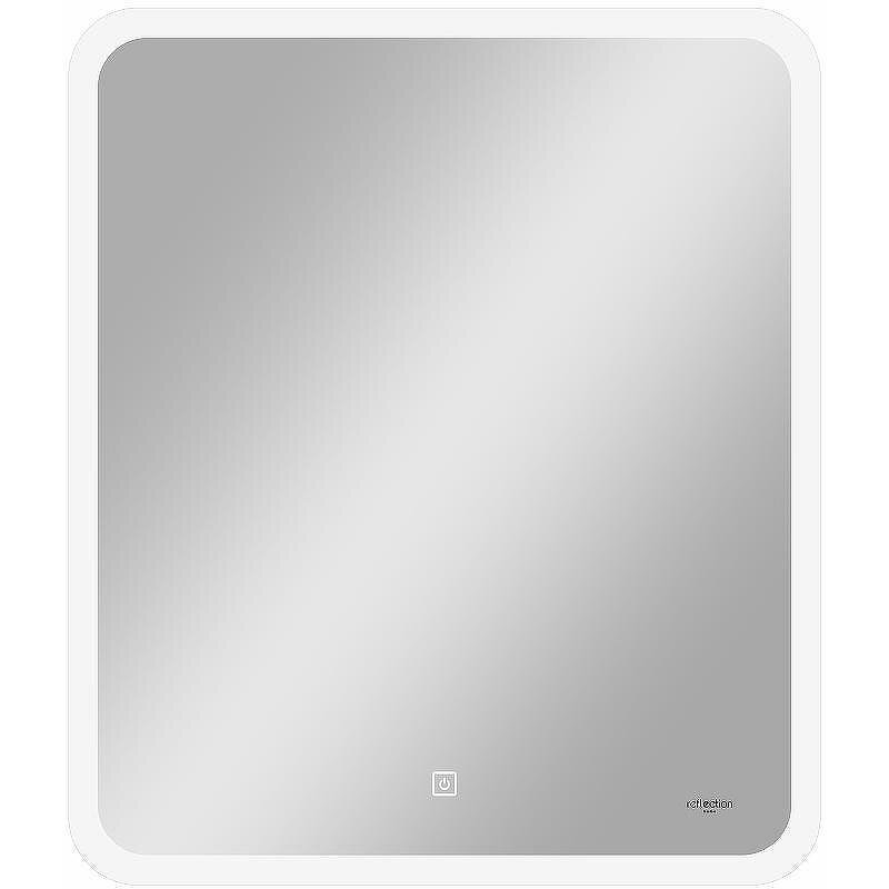 Изображение товара Зеркало Reflexion Blink RF6041BK, 60 x 80 см, с LED-подсветкой, сенсорный выключатель, цвет белый