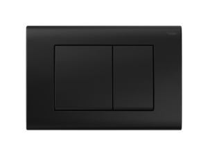 Изображение товара Клавиша смыва Рехау Nova Quad 001 19102051001, механическая, черная матовая