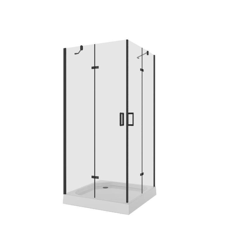 Изображение товара Душевой уголок Niagara Nova NG-6813-08ВLACK, 90 х 90 см, стекло прозрачное, профиль черный Изображение товара Душевой уголок Niagara Nova NG-6813-08ВLACK, 90 х 90 см, стекло прозрачное, профиль черный