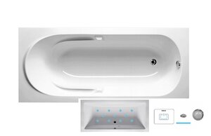 Изображение товара Гидромассажная ванна Riho Future 170х75 см, AIR, белая, отдельно стоящая