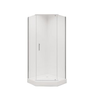 Изображение товара Душевой уголок Niagara Nova NG-6634-08, 100 х 100 см, стекло прозрачное, профиль хром