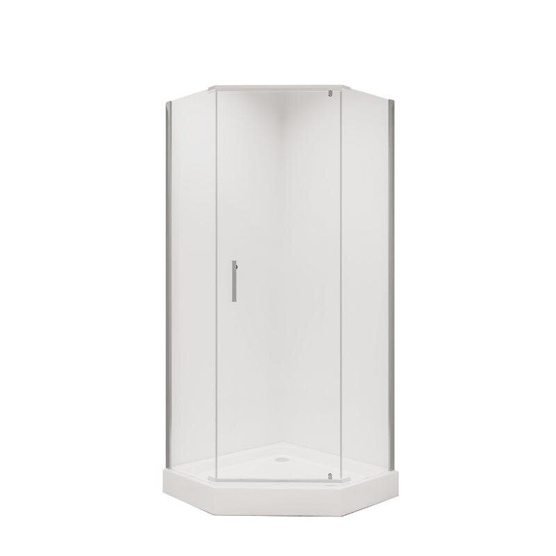 Изображение товара Душевой уголок Niagara Nova NG-6634-08 100x100 см с прозрачным стеклом и хром-профилем