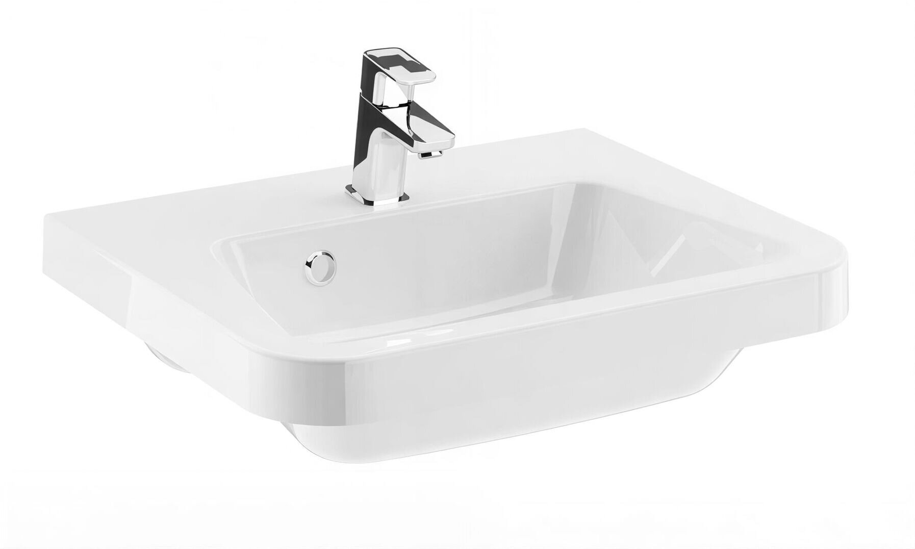 Изображение товара Раковина Ravak 10° 65 x 48 см, белый, XJI01165000