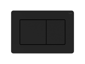 Изображение товара Клавиша смыва Рехау Nova Public 19102831001, механическая, с покрытием против отпечатков пальцев, черная матовая