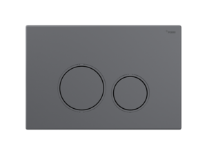 Изображение товара Клавиша смыва Рехау Nova Orb 001 19102231001, механическая, графитовая матовая