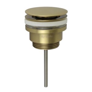 Изображение товара Донный клапан для раковины Splendy AA3071ORMGM, универсальный, Click Clack, цвет золото матовое