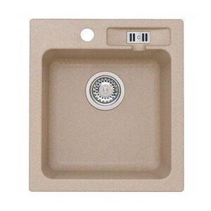 Изображение товара Мойка кухонная Alveus Genesis Victoria 1133452 искусственный гранит 48x46 см бежевый