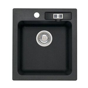 Изображение товара Mойка кухонная Alveus Genesis Victoria 1133453 46x48 см черная GRANITAL