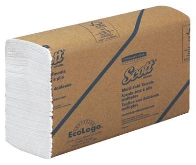 Изображение товара Бумажные полотенца Kimberly-Clark Scott MultiFold 3749 Блок 16 упаковок для дома и бизнеса