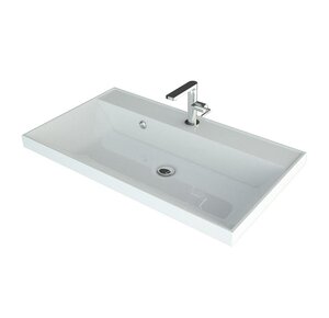 Изображение товара Раковина Grossman Alice 4627173210539, 80 см, искусственный мрамор, белая