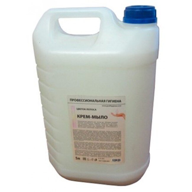 Изображение товара Жидкое крем-мыло Ksitex Белый лотос 5л гипоаллергенное и увлажняющее