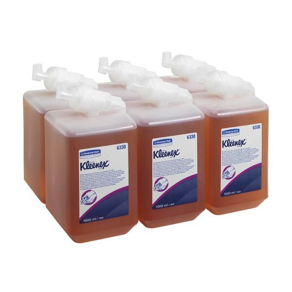 Изображение товара Жидкое мыло Kimberly-Clark Kleenex Ultra 6330 6 шт. алоэ вера, гипоаллергенное