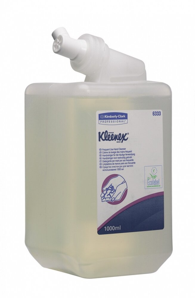 Изображение товара Жидкое мыло Kimberly-Clark Kleenex 6333 блок 6 упаковок бесцветное гипоаллергенное